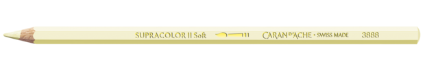 Licht Citroengeel / Light Lemon Yellow Caran d'Ache Supracolor Aquarelpotlood / pencil Kleur 241