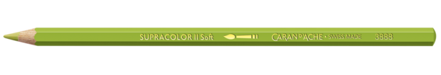 Licht Olijfgroen / Light Olive Green Caran d'Ache Supracolor Aquarelpotlood / pencil Kleur 245