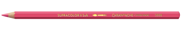 Framboosrood / Raspberry Red Caran d'Ache Supracolor Aquarelpotlood / pencil Kleur 270