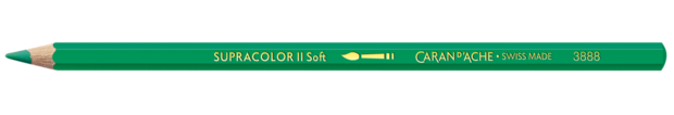 Empire Groen / Empire Green Caran d'Ache Supracolor Aquarelpotlood / pencil Kleur 290