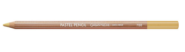 Goudoker / Golden Ochre Caran d'Ache Pastel Potlood / Pencil Kleur 033