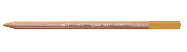 Oker / Ochre Caran d'Ache Pastel Potlood / Pencil Kleur 035