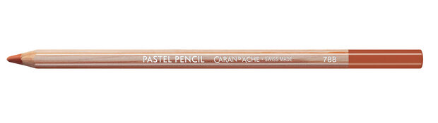 Terracotta / Terracotta Caran d'Ache Pastel Potlood / Pencil Kleur 044