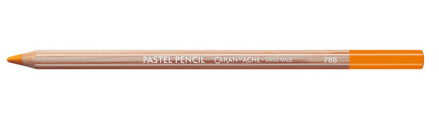 Safraan / Saffron Caran d'Ache Pastel Potlood / Pencil Kleur 052