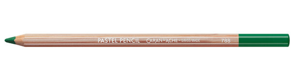 Mosgroen / Moss Green Caran d'Ache Pastel Potlood / Pencil Kleur 225