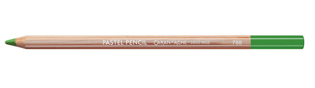 Mosgroen Medium 30% / Moss Green Medium 30% Caran d'Ache Pastel Potlood / Pencil Kleur 234