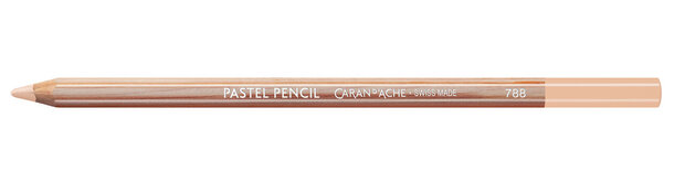 Rozig Wit / Pinkish White Caran d'Ache Pastel Potlood / Pencil Kleur 581
