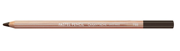 Donker Vleeskleurig / Dark Flesh Tone Caran d'Ache Pastel Potlood / Pencil Kleur 748