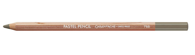 Frans Grijs / French Grey Caran d'Ache Pastel Potlood / Pencil Kleur 808