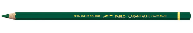 Donkergroen Caran d'Ache Classic Pablo Kleur 229
