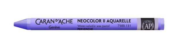 Pervenche / Hell violet / Periwinkle Blue Caran d'Ache Neocolor II Watervermengbaar Wax Pastels Kleur 131