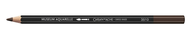Omber / Umber Caran d'Ache Museum Aquarelpotlood / Pencil Kleur 049