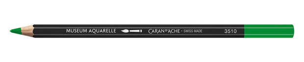 Weidegroen / Meadow Green Caran d'Ache Museum Aquarelpotlood / Pencil Kleur 220