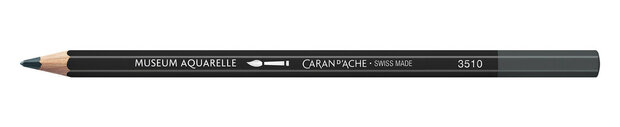 Paynes Grijs / Payne's Grey Caran d'Ache Museum Aquarelpotlood / Pencil Kleur 508