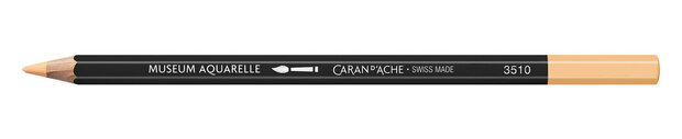 Licht Vleeskleurig 10% / Light Flesh 10% Caran d'Ache Museum Aquarelpotlood / Pencil Kleur 542