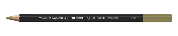 Olijfbruin 50% / Olive Brown 50% Caran d'Ache Museum Aquarelpotlood / Pencil Kleur 736