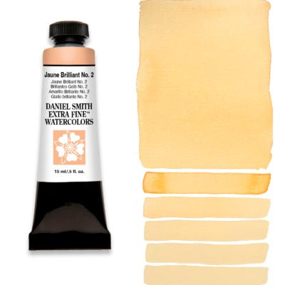 Jaune Brilliant No. 2 (S1) Aquarelverf Daniel Smith (Extra fine Watercolour) 15 ML Kleur 257