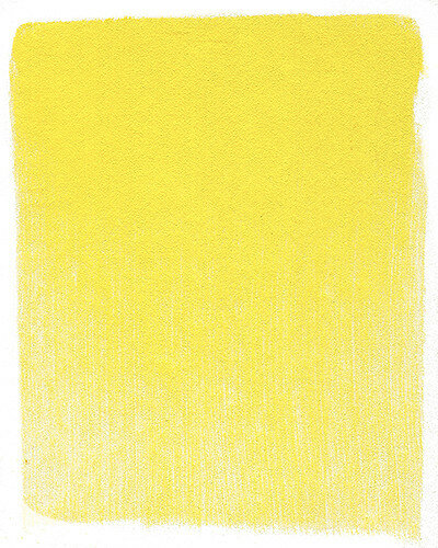 PanPastel kleurstaal van de kleur 'Primary Yellow' (CF-PP22305), ideaal voor kunstenaars, tekenaars en illustratoren.