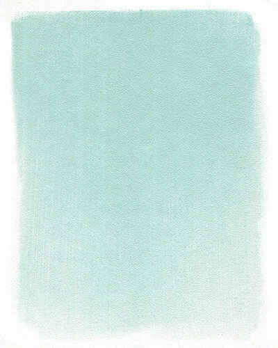 PanPastel kleurstaal van de kleur 'Turquoise Light' (CF-PP25807), ideaal voor kunstenaars, tekenaars en illustratoren.