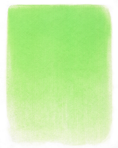 Kleurenstaal van Yellow Green Light van PanPastel Kleur 690.7