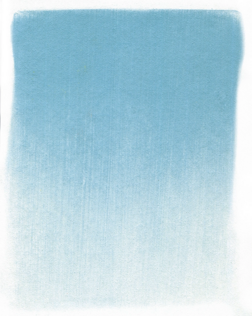 Kleurenstaal van Cerulean Blue Light van PanPastel Kleur 530.7