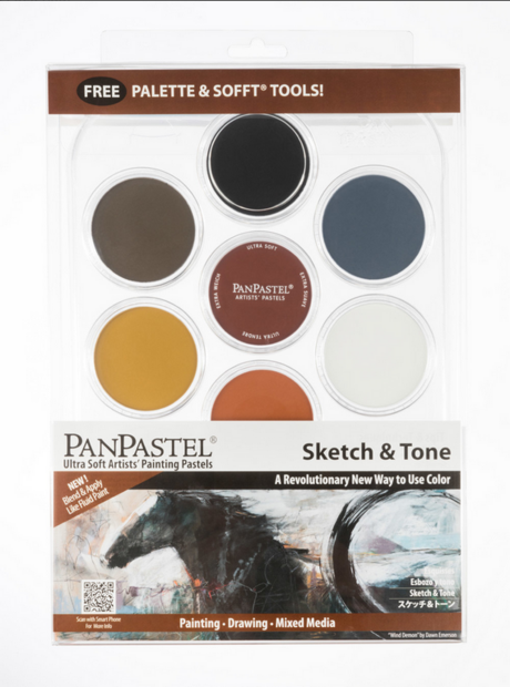 Sketch &amp; Tone set 7 kleuren van PanPastel