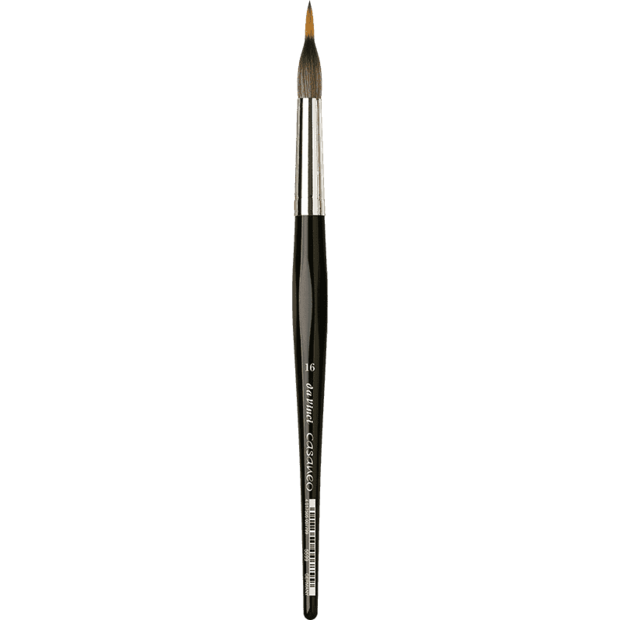 Nr 16 da Vinci CASANEO Liner penseel &ndash; voor grote sierlijke lijnen en lettering met aquarel