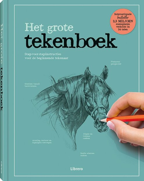 Cover van Het grote tekenboek &ndash; complete gids voor leren tekenen