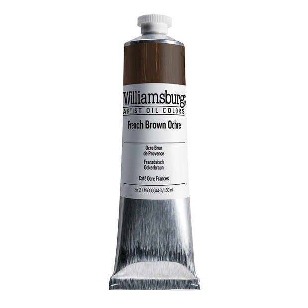 French Brown Ochre / Frans Bruine Oker  (S2) Williamsburg Olieverf 150 ML Kleur 0044