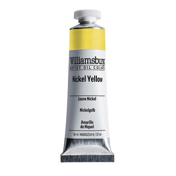 Nickel Yellow / Nikkelgeel (S4) Williamsburg Olieverf 37 ML Kleur 0224