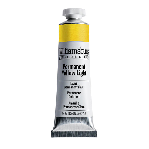 Permanent Light Yellow / Permanent Geel Licht (S3) Williamsburg Olieverf 37 ML Kleur 0303