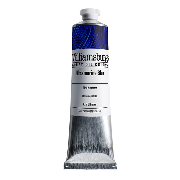 Ultramarine Blue / Ultramarijnblauw (S2) Williamsburg Olieverf 150 ML Kleur 0942