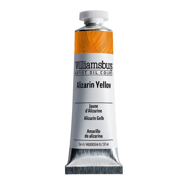 Alizarin Yellow / Alizarin Geel (S4) Williamsburg Olieverf 37 ML Kleur 0514