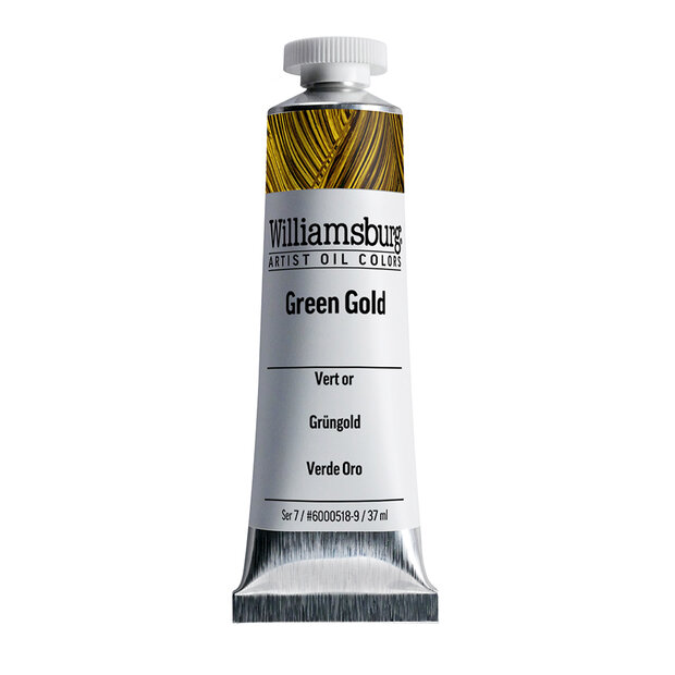 Green Gold / Groengoud (S7) Williamsburg Olieverf 37 ML Kleur 0518