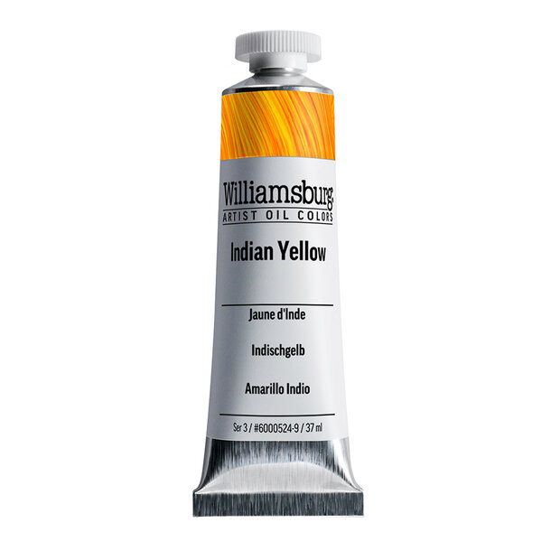 Indian Yellow / Indisch Geel (S3) Williamsburg Olieverf 37 ML Kleur 0524