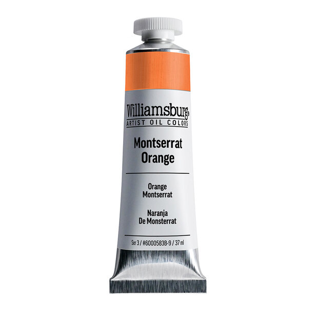 Montserrat Orange / Montserrat Oranje (S3) Williamsburg Olieverf 37 ML Kleur 0583