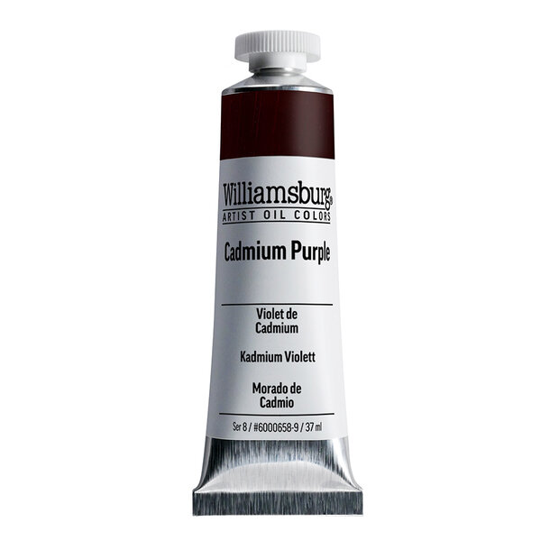 Cadmium Purple / Cadmiumpaars (S8) Williamsburg Olieverf 37 ML Kleur 0658