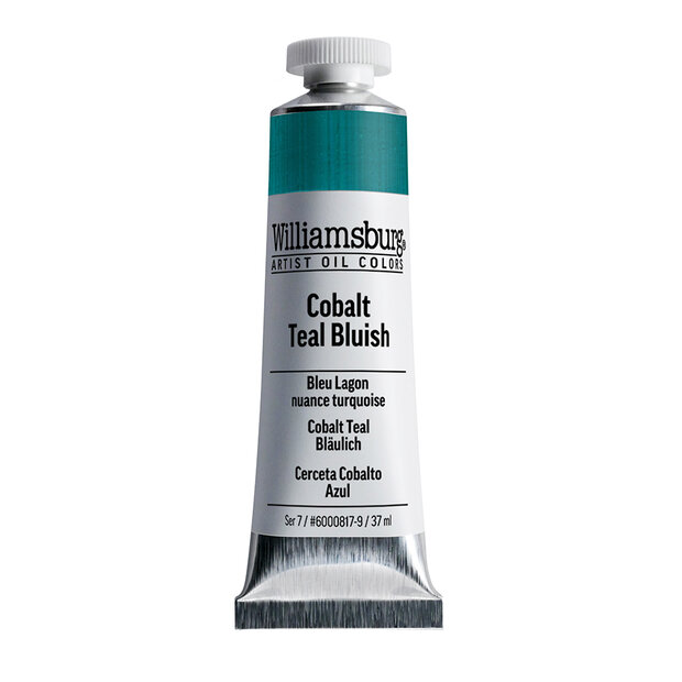 Cobalt Green Blue / Kobalt Groenblauw (S7) Williamsburg Olieverf 37 ML Kleur 0817