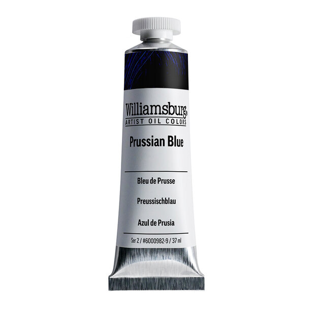 Prussian Blue / Pruisischblauw (S2) Williamsburg Olieverf 37 ML Kleur 0982