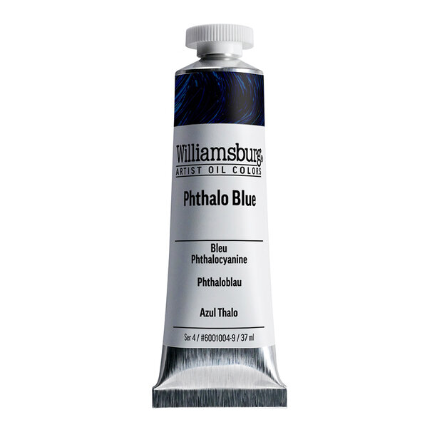 Phthalo Blue / Phthaloblau (S4) Williamsburg Olieverf 37 ML Kleur 1004
