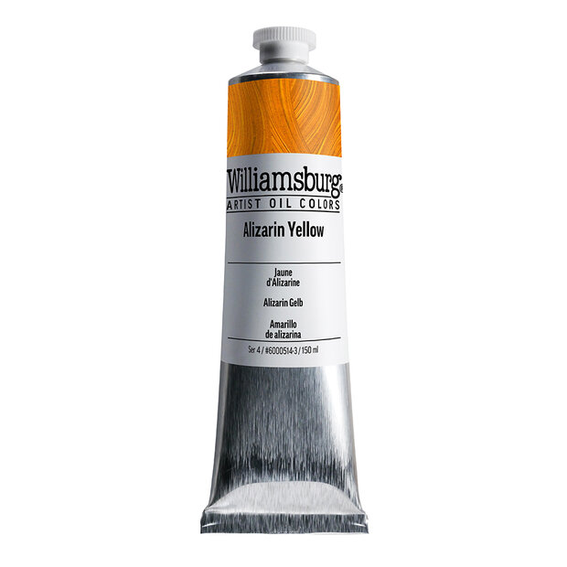 Alizarin Yellow / Alizarin Geel  (S4) Williamsburg Olieverf 150 ML Kleur 0514