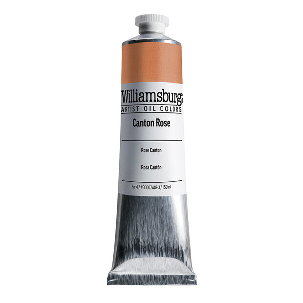 Canton Rose / Canton Roze  (S4) Williamsburg Olieverf 150 ML Kleur 0744