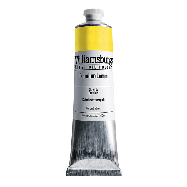 Cadmium Yellow / Cadmiumgeel  (S6) Williamsburg Olieverf 150 ML Kleur 0246