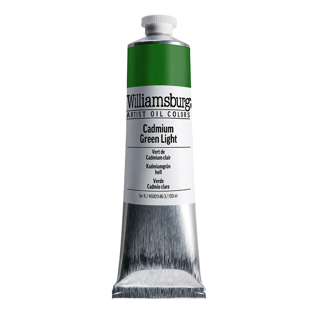 Cadmium Light Green / Cadmiumgroen Licht (S6) Williamsburg Olieverf 150 ML Kleur 1146
