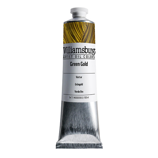 Green Gold / Groengoud  (S7) Williamsburg Olieverf 150 ML Kleur 0518
