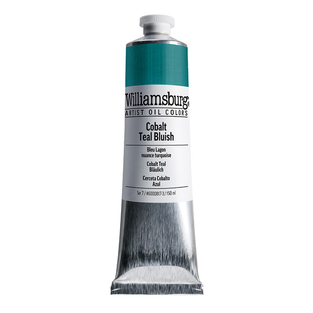 Cobalt Green Blue / Kobalt Groenblauw (S7) Williamsburg Olieverf 150 ML Kleur 0817