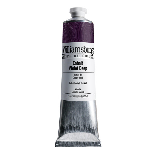 Cobalt Violet Dark / Kobaltviolet Donker (S8) Williamsburg Olieverf 150 ML Kleur 0748