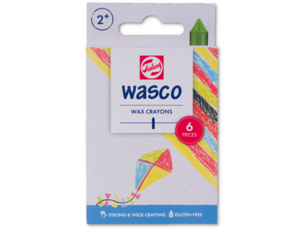 Talens Wasco waskrijt 6 stiften (2025)