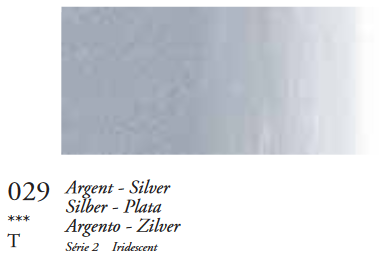 Zilver (Serie 2) Extra Fine Oil Stick van Sennelier 38 ML Kleur 029