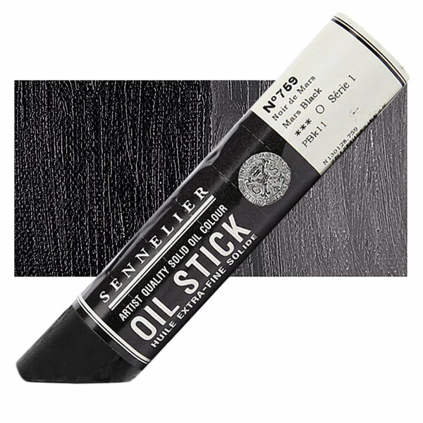 Marszwart (Serie 1) Extra Fine Oil Stick van Sennelier 38 ML Kleur 759